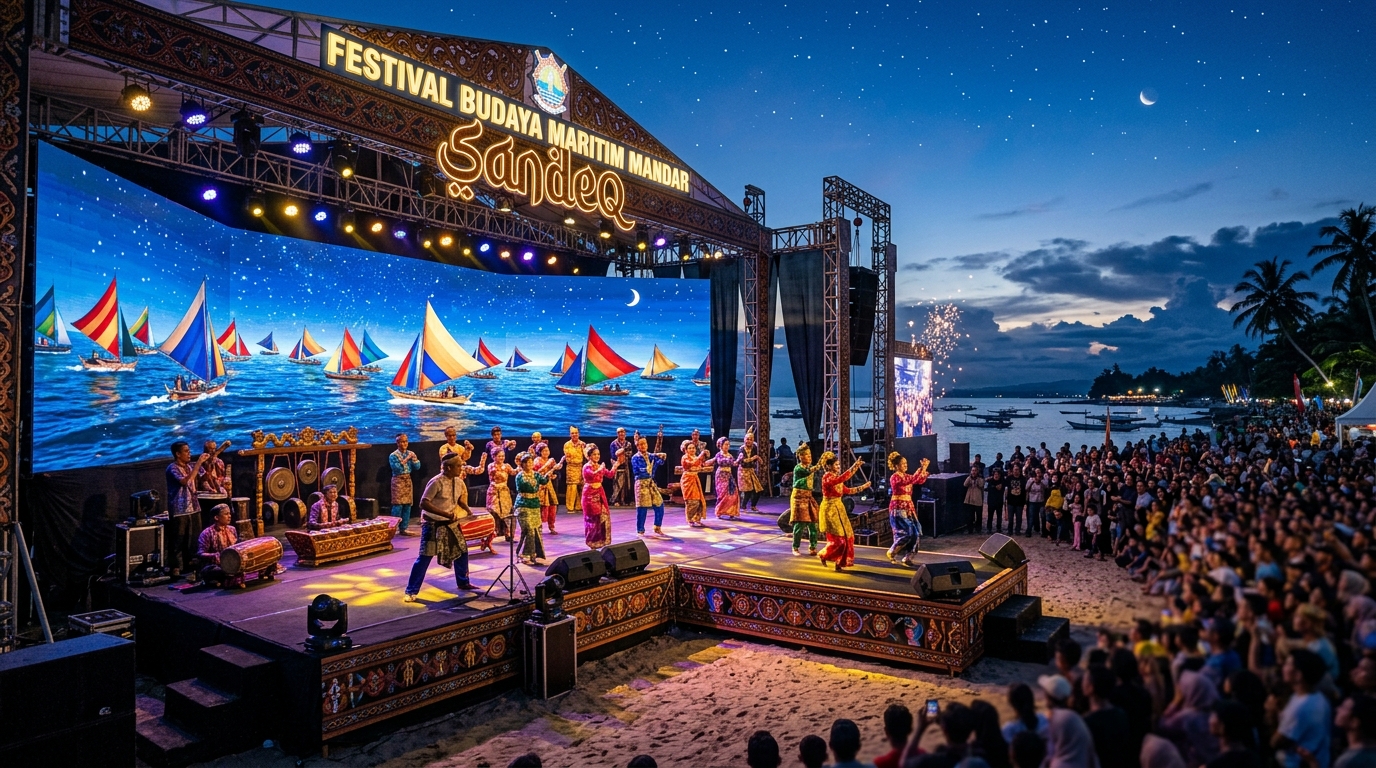 Mandar Culture Festival 2026 — Desain Grafis Promosi & Visual Branding Warisan Maritim - Visual 3