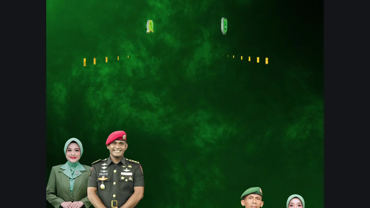 Cuplikan Motion Graphic — Pembuka Penghormatan Komandan Kodim 1404